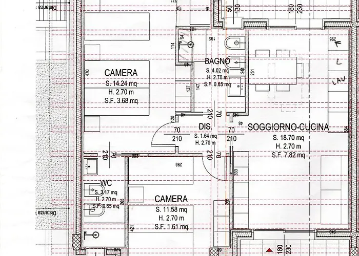 Residenza Viel 아파트 *
